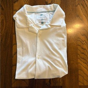 Cactus White Short-Sleeve Polo Shirt